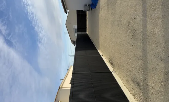 Apports et étalages de terres végétales ainsi que trottoirs et parkings en calcaire 0,40 sur la commune de Semussac, Meschers-sur-Gironde, ROBERT TRAVAUX PUBLICS