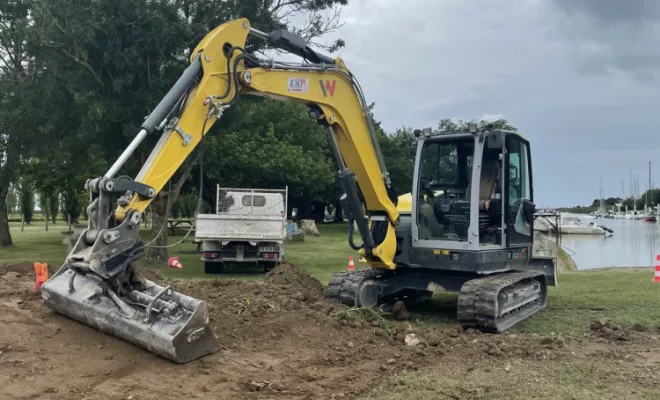 Terrassement, Meschers-sur-Gironde, ROBERT TRAVAUX PUBLICS