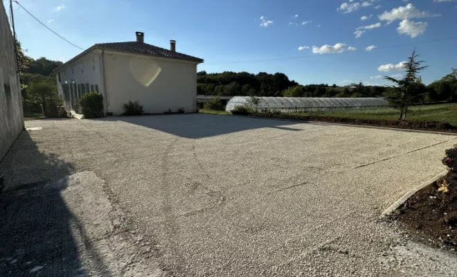 Cour et allée, Meschers-sur-Gironde, ROBERT TRAVAUX PUBLICS
