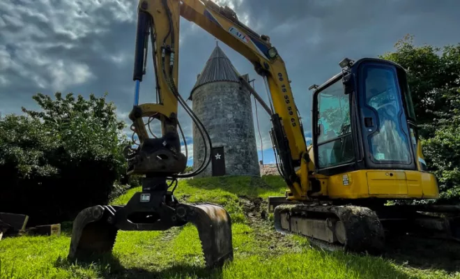 Débroussaillage, Meschers-sur-Gironde, ROBERT TRAVAUX PUBLICS