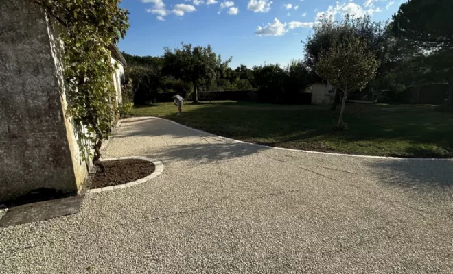 Cour et allée, Meschers-sur-Gironde, ROBERT TRAVAUX PUBLICS
