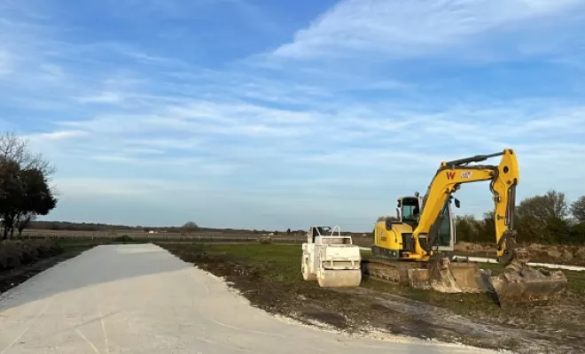 Terrassement, Meschers-sur-Gironde, ROBERT TRAVAUX PUBLICS