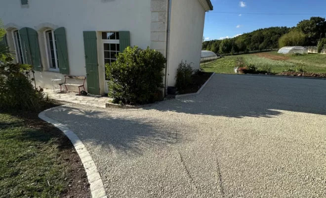 Cour et allée, Meschers-sur-Gironde, ROBERT TRAVAUX PUBLICS